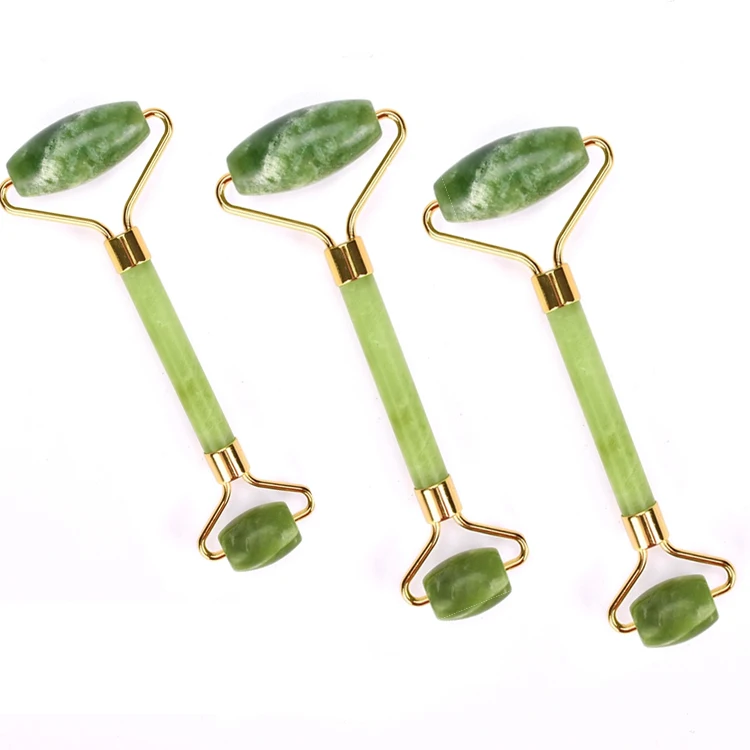 
Hot sell amazon natural little green flower original boots jade roller avis 