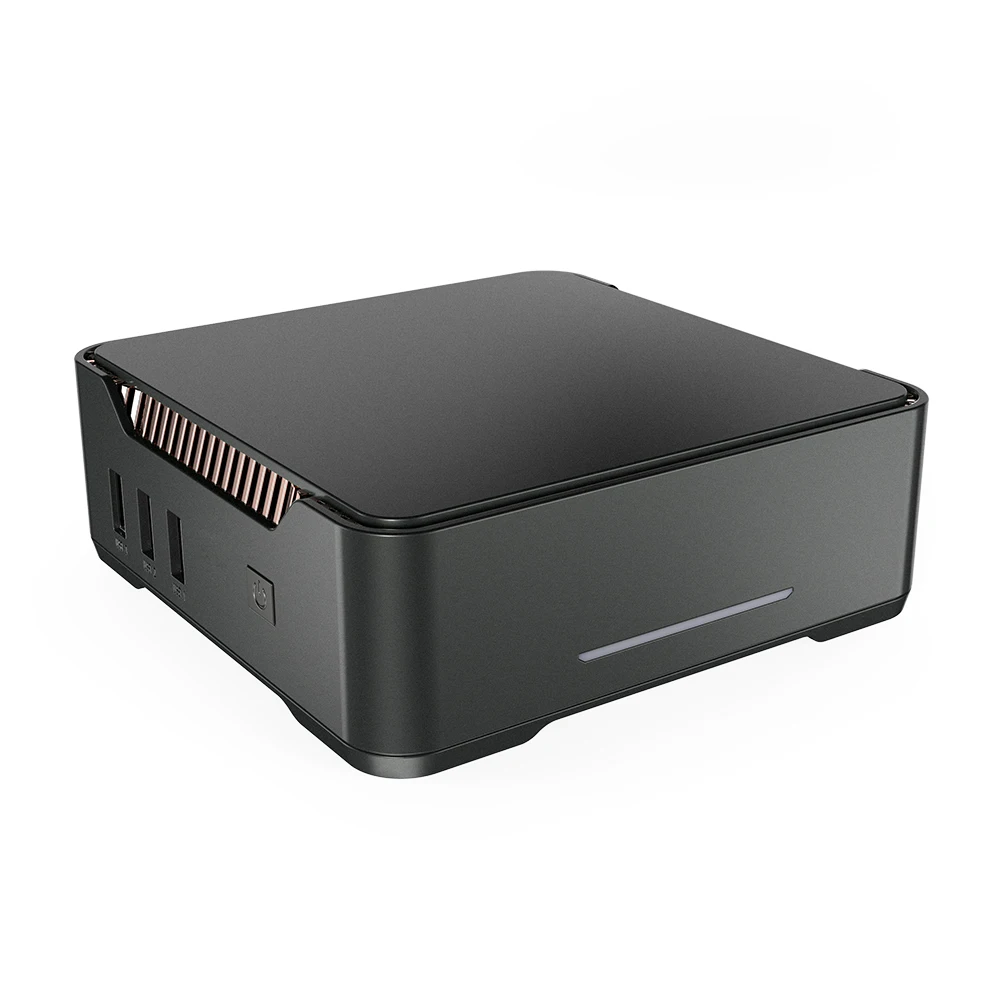 Elebao GK3 Plus Alder Lake Mini PC N95 DDR4 8GB 16GB EMMC M.2 SSD 2.5 Inch HDD/SSD HD Dual displays OEM Desktop  PC