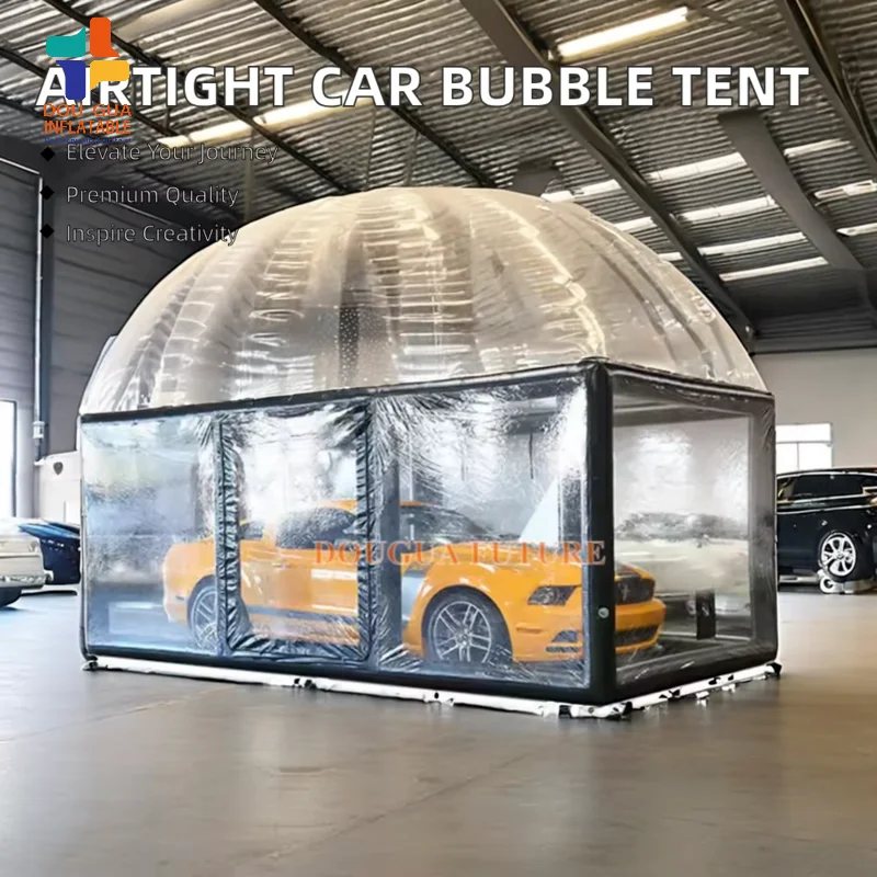 Portable Inflatable Car Garage tent Cover Inflatable Car Display tent  outdoor car storage bubble