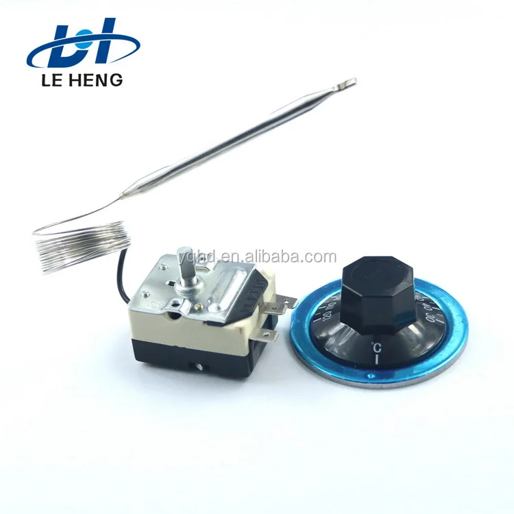 0-±60℃ Knob Switch Thermostat Fryer Electric Fryer Kitchen Temperature Switch Thermostat