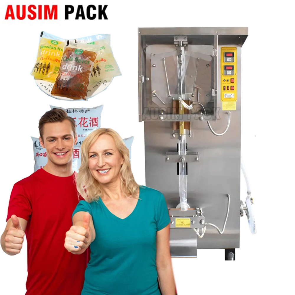 High quality sachet bag water or juice filling and sealing machine sachet water packaging machine production line