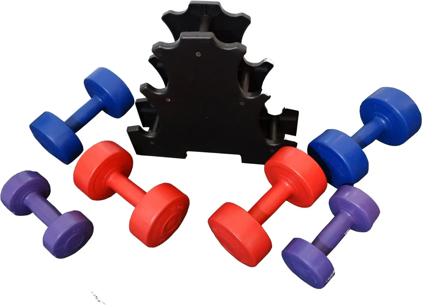 Reapbarbell Wholesale 20lb cast iron dumbbell set with plastic case