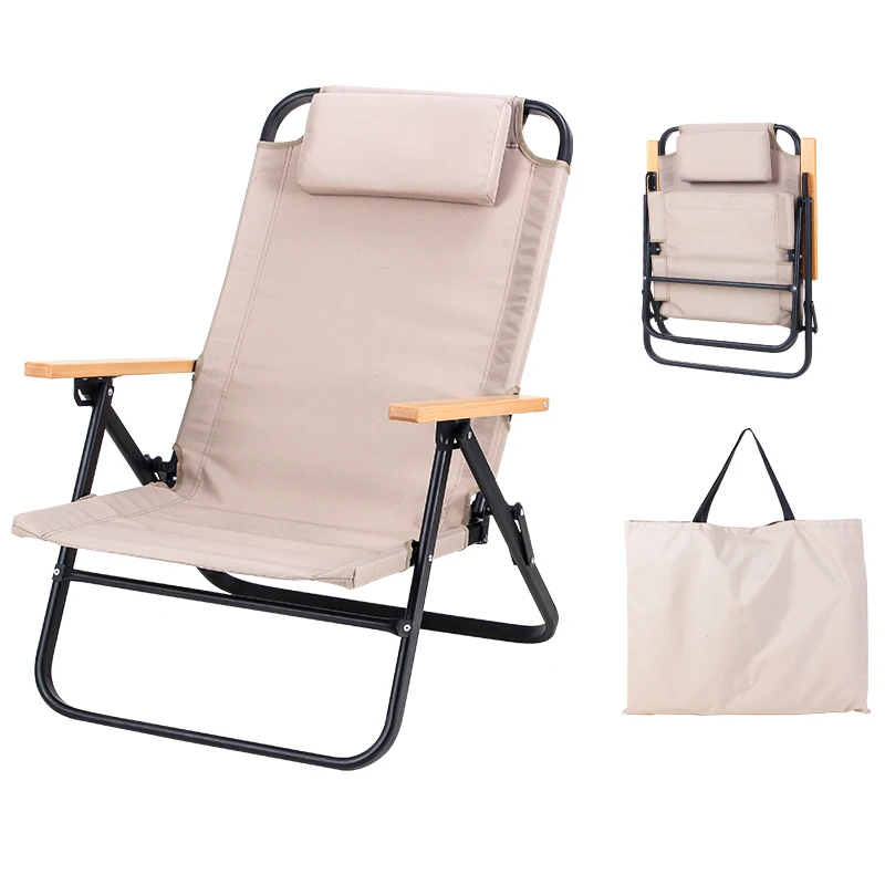 Китайский завод, оптовая продажа, Oem, уличный портативный легкий складной стул для газона, пляжа, кемпинга