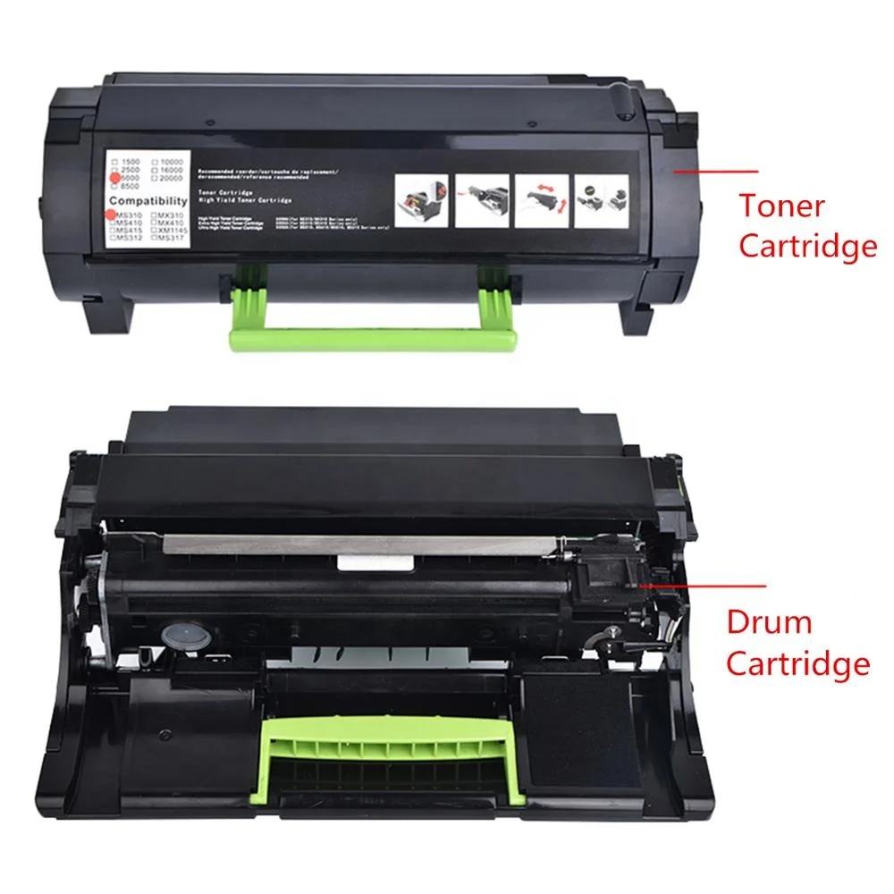 Compatible Lexmark 51B2000 51B2H00 MS317 MS417 MS517 MS617 MX317 MX417 MX517 MX617 Toner Cartridge Black