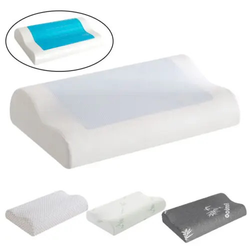 Удобный контур шеи Almohada шейный съемный чехол ортопедическая гелевая Подушка с эффектом памяти