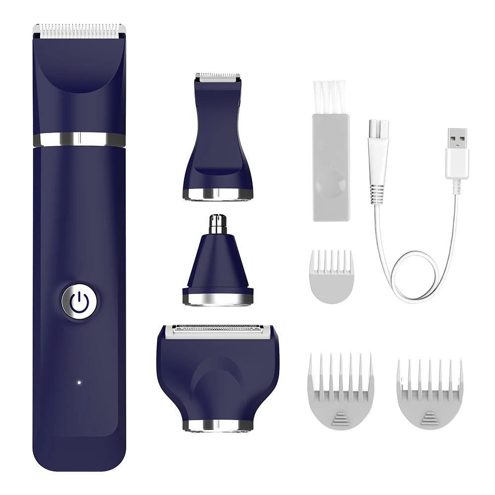 Best Trend 4 IN 1 Electric Beard Clipper Trimmer Shaver Beard Men Shaving Machine Cutting Bushy facial hair trimmer