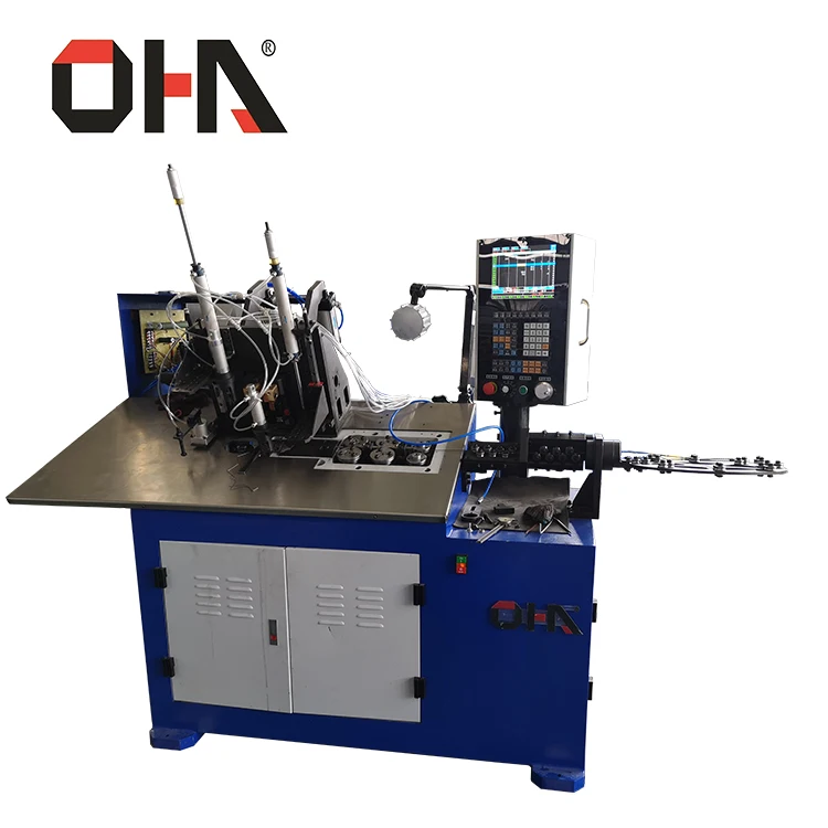 Multi-functional  OHA Brand Automatic CNC-OHA-480  Stainless Steel 2D Wire Bending Machine with butt welder