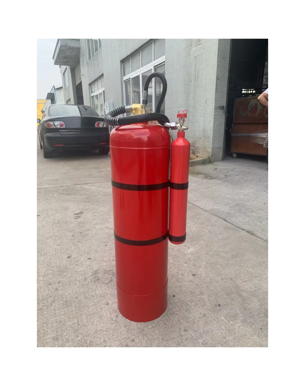 High Quality Fire Equipment Emergency Tools 9L External Cartridge Dry  Powder Fire Extinguisher
