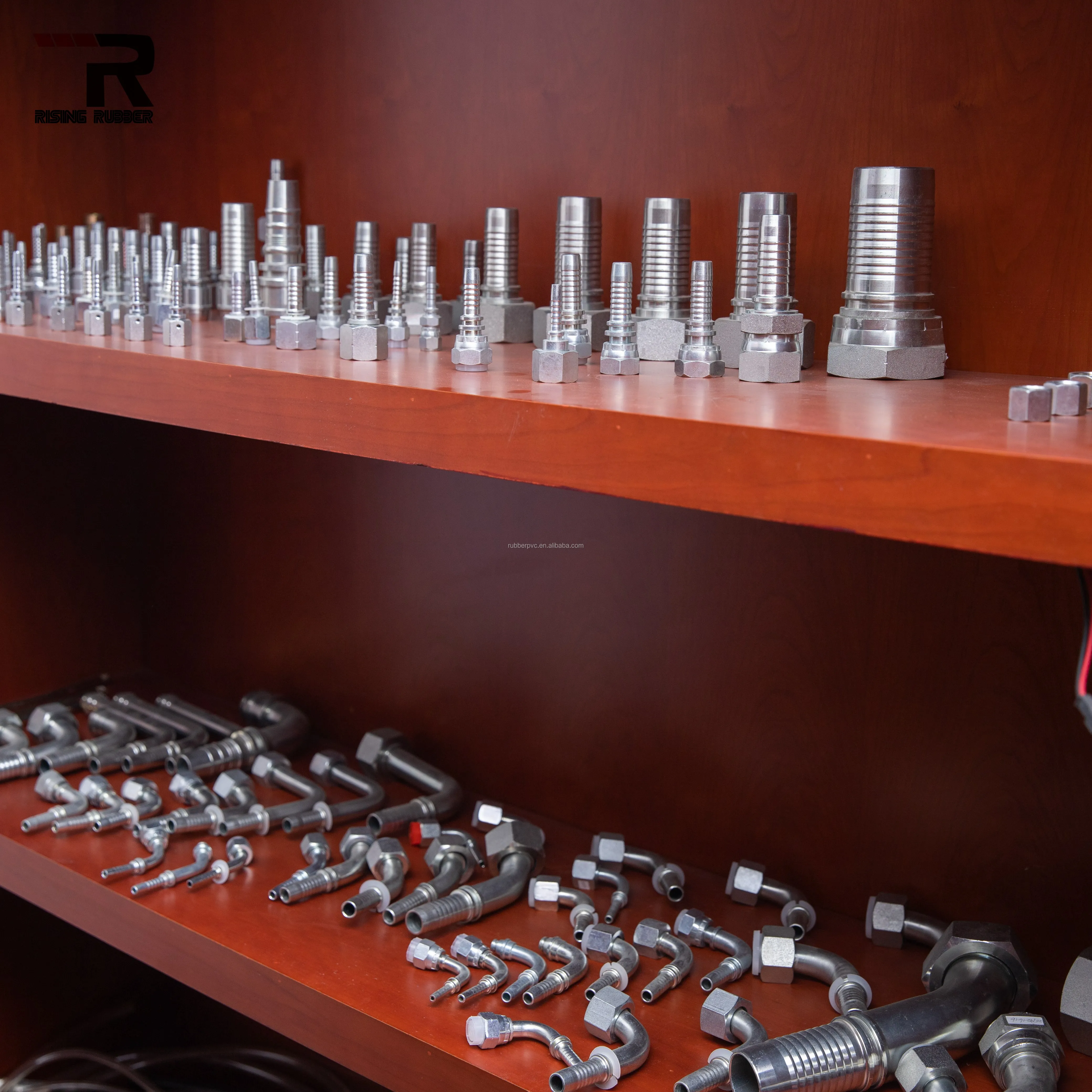 Hydraulic Crimp Hose Connectors High Quality Pipe Fittings