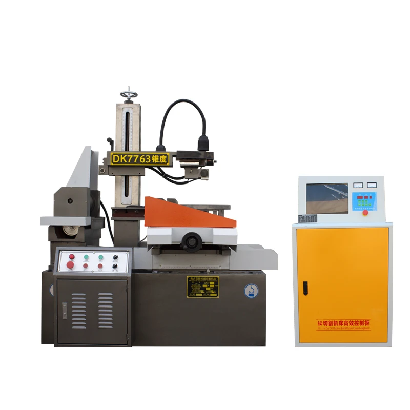 DK7763 high speed cnc edm wire cut machine with warranty 2 years