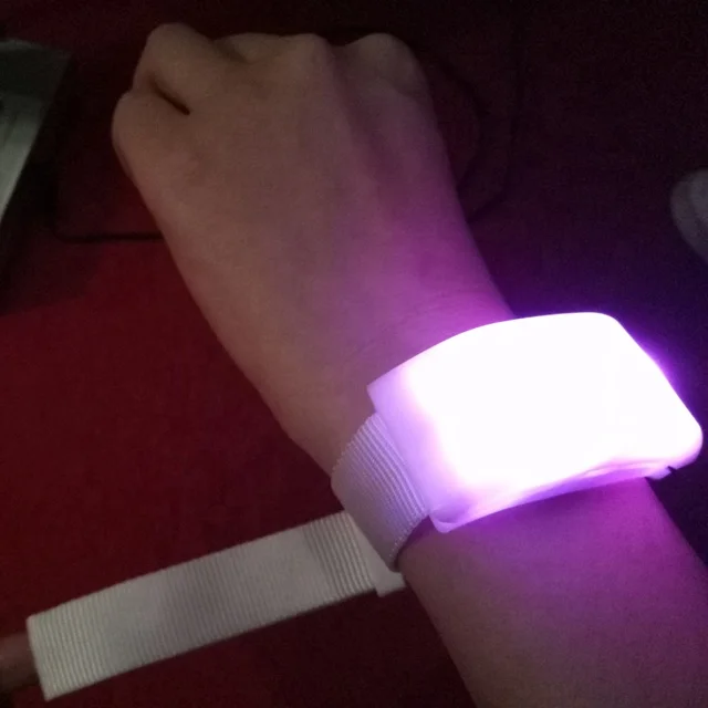 event Infrared and rfid remote control Party LED wristband