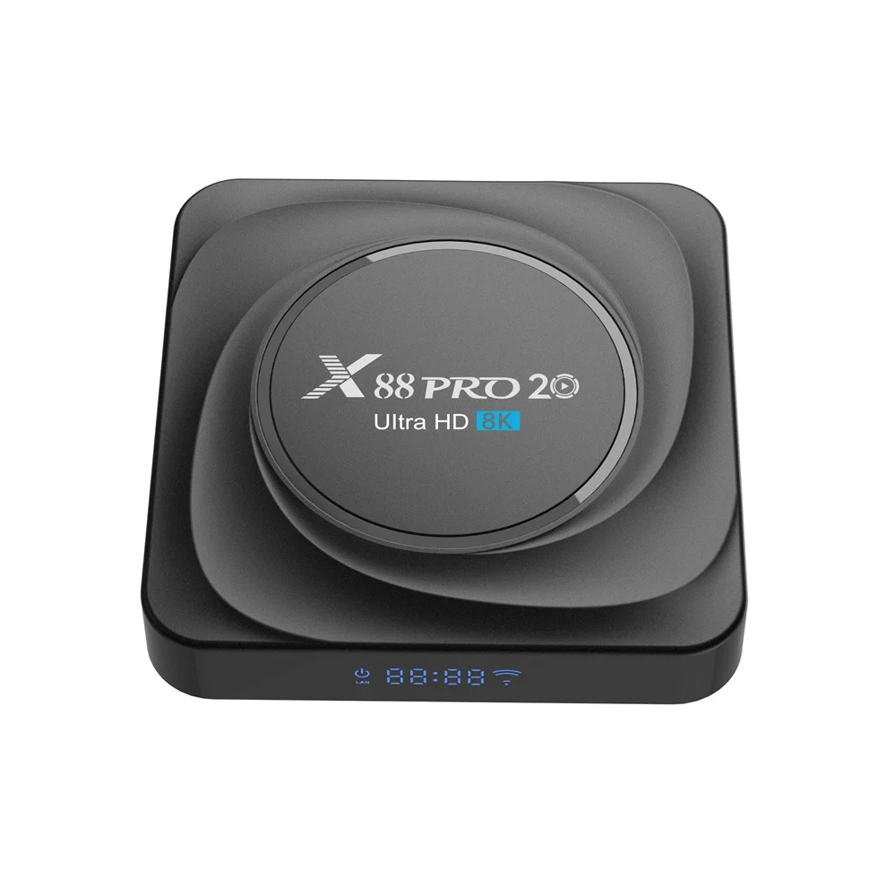 Новинка 2021 X88 Pro 20 RK3566 8K 8 ГБ ОЗУ 64 Гб 128 голосовой Android 11