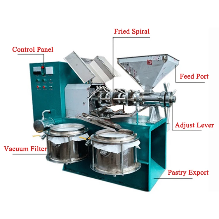 Mustard Peanut Pressing Diesel Cold Neem Coconut Hazelnut Grape Seed Chili Baobab Oil Press Machine