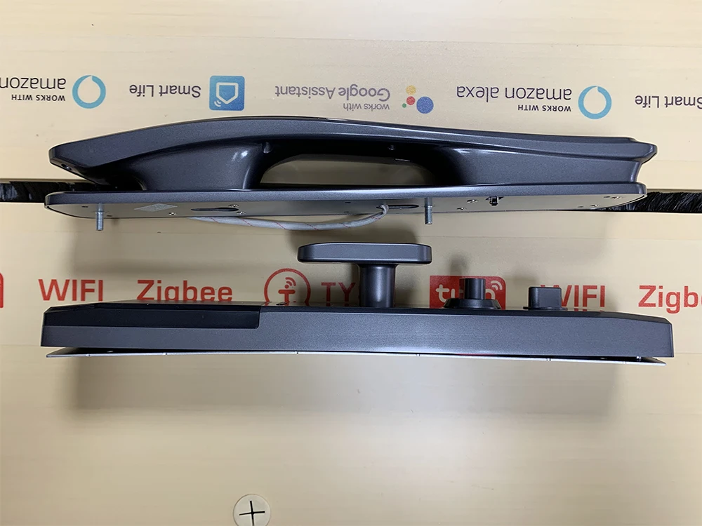 TYSH Fingerprint Electric Fully Automatic Lock Tuya App Smart Home Door Lock Biometric Fingerprint Lock For Wood Door