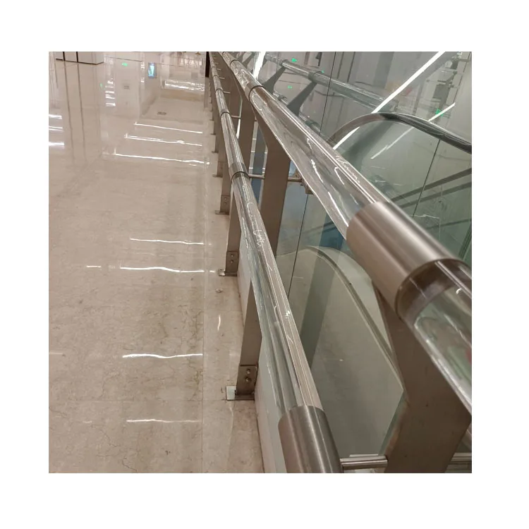 304 stainless steel handrail pool glass for stairs Column support accessories wholesale customization
