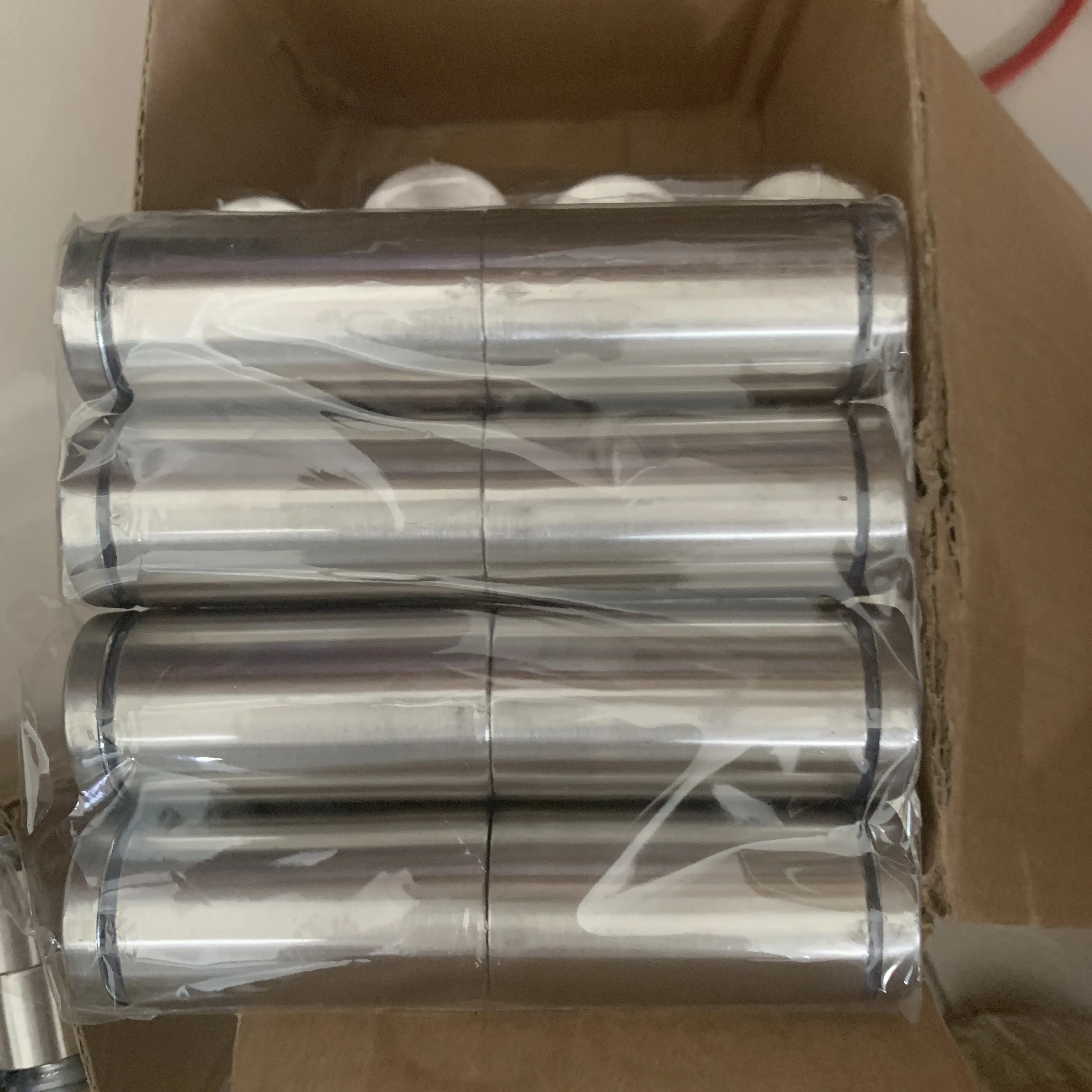 black color led standoffs plastic acrylic push standoffs screws fixing