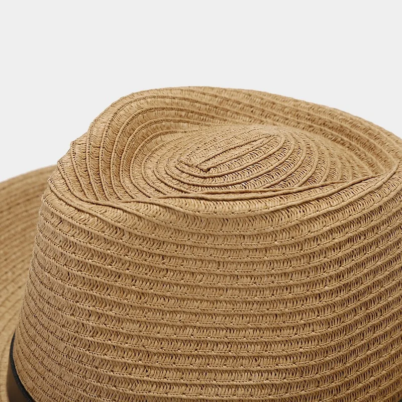 Unisex Summer Western Style Cowgirl Hat Factory Direct Shapeable Wide Brim for Adults Men and Women Straw Cowboy Hat