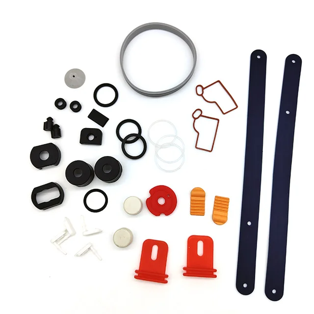 OEM/ODM factory direct low MOQ custom finished molded ball gasket band silicone rubber products