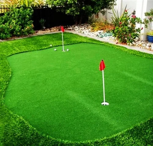 High quality PE PP materials mini golf fake turf Decorative putting green carpet