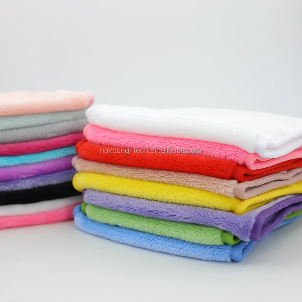 Reusable Square Shape Microfiber Makeup Removal Towel Magical Microfiber Makeup Remover Like Eraser With Customized Logo