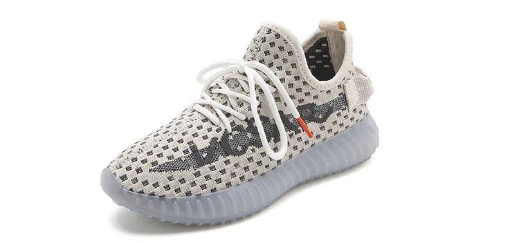  Новинка светоотражающие кроссовки yezzy со звездами Дышащие Модные