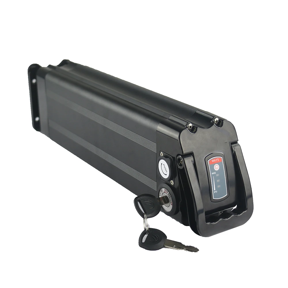 Rechargeable ebike battery 48v 13ah silver fish electric bicycle battery pack for bafang Tongsheng motor