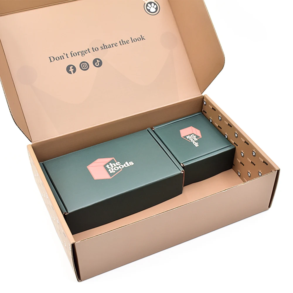 Eco-friendly Custom Logo Printed Black Paper Packaging Boxes with Plastic Window for Electronic Product Cable