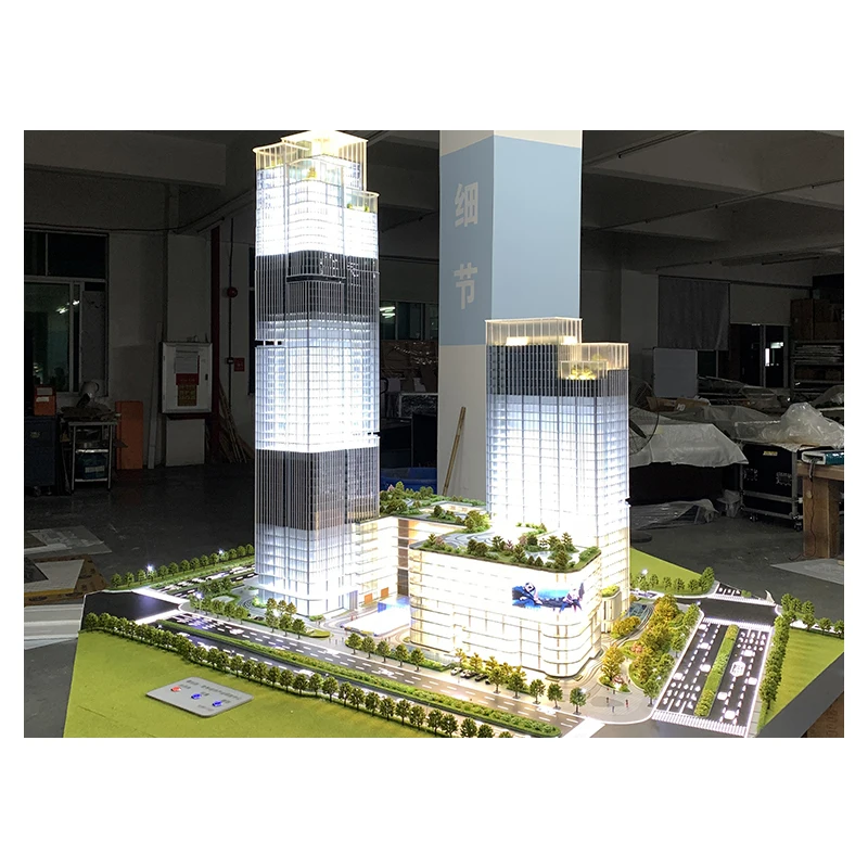 China manufacture 3d miniature building model OEM/ODM residential architecture building models