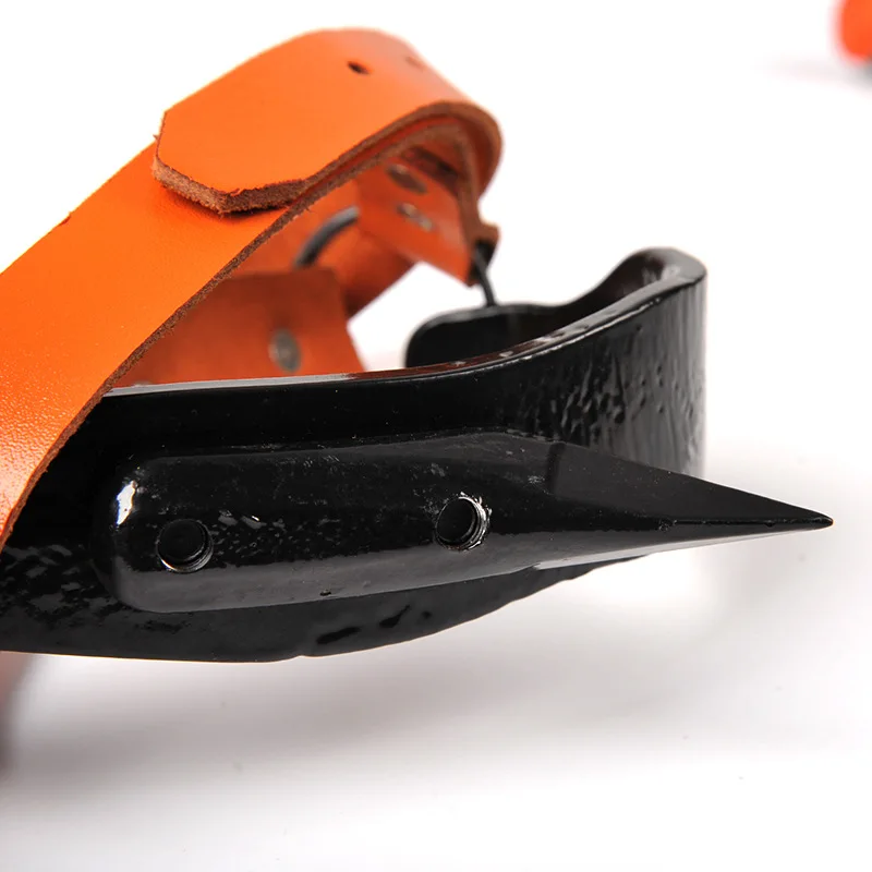 upright climbing equipment climbing spikes set claw tree climbing tool wit safety belt