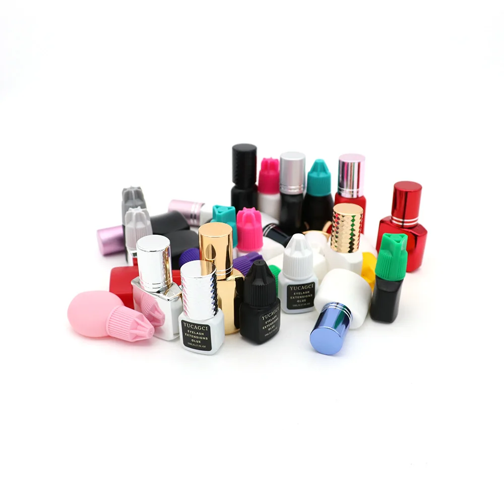 Eyelash Extensions Glue Container Can Be Freely Matched With Hdpe 5-10ml