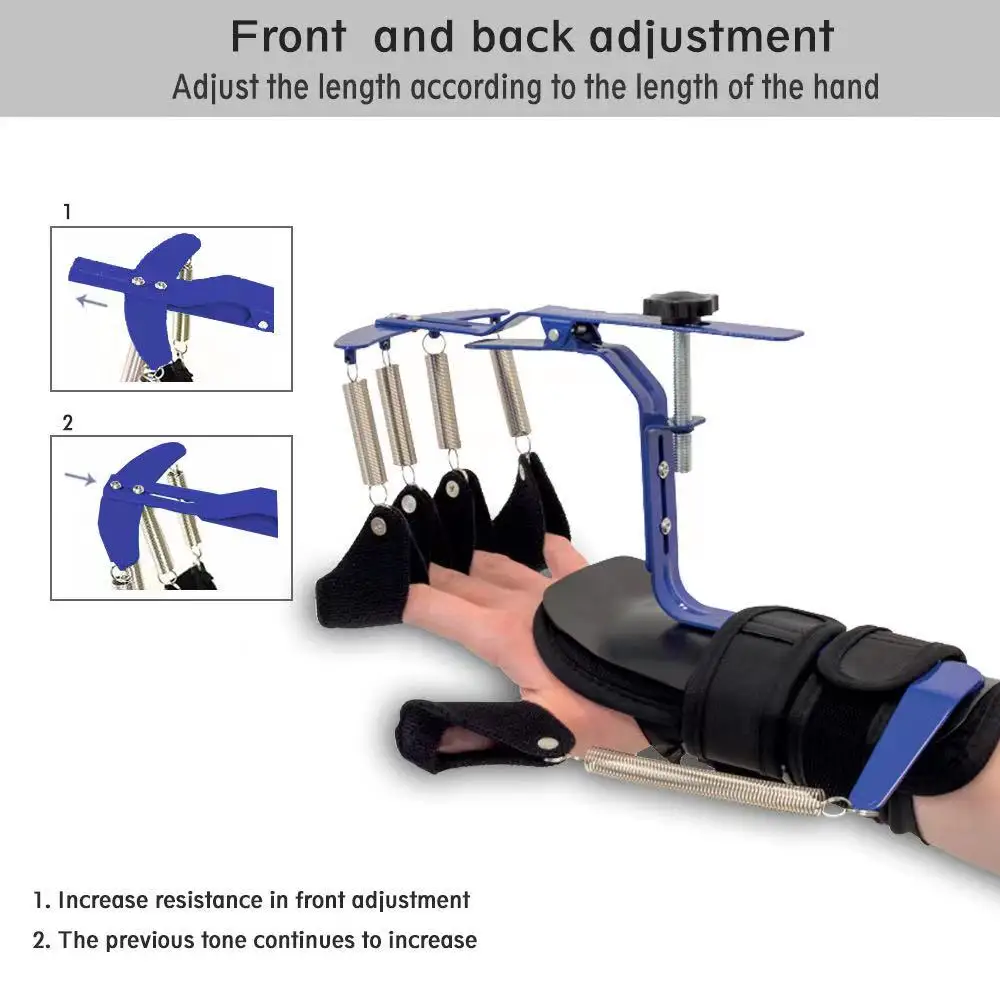 New Hand Function Finger Stroke Exercise Finger exerciser machine stroke rehabilitation equipment robotic hand rehabilitation