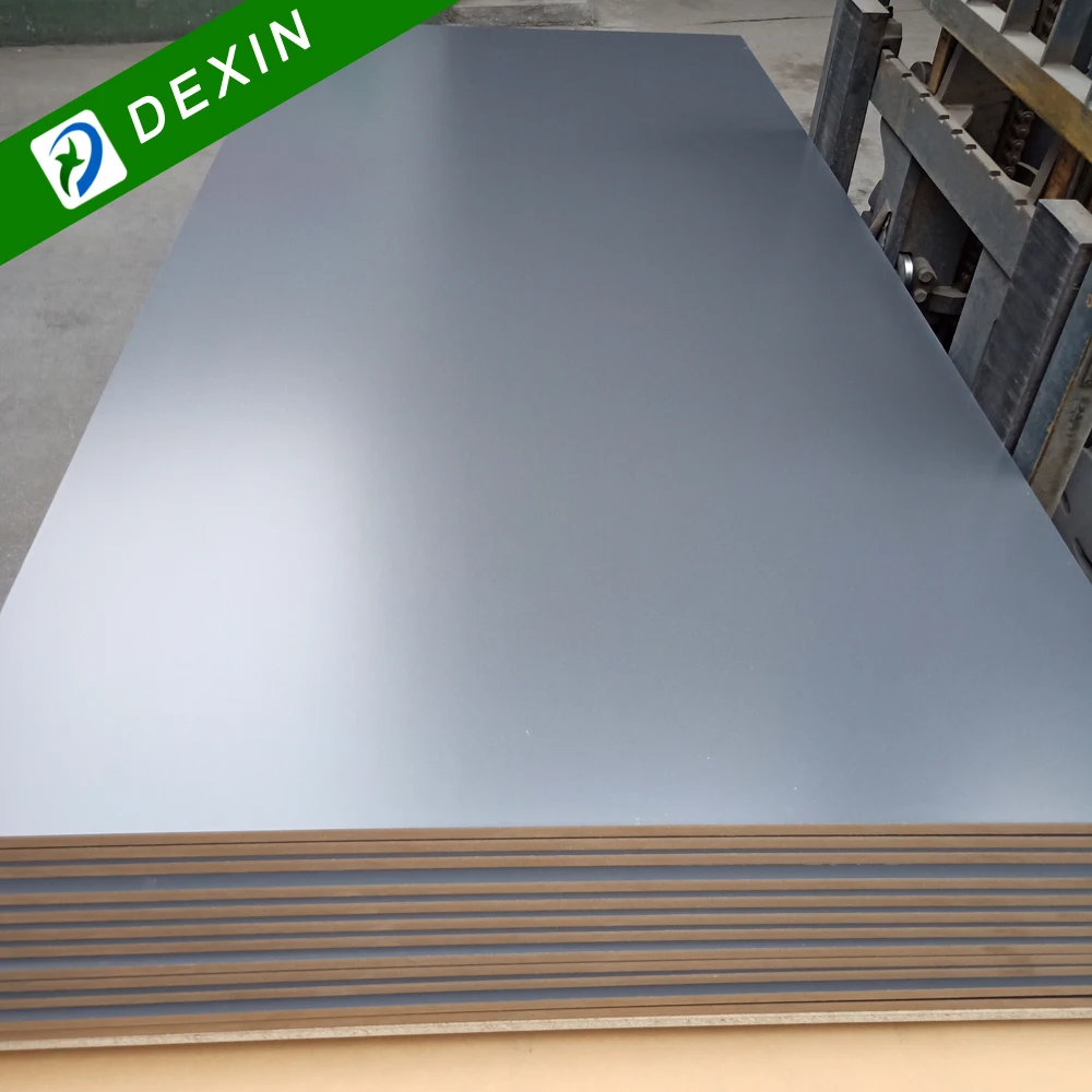 3mm 6mm 15mm 18mm Stain Resistant White Melamine Faced MDF Board Sheet for Cabinet
