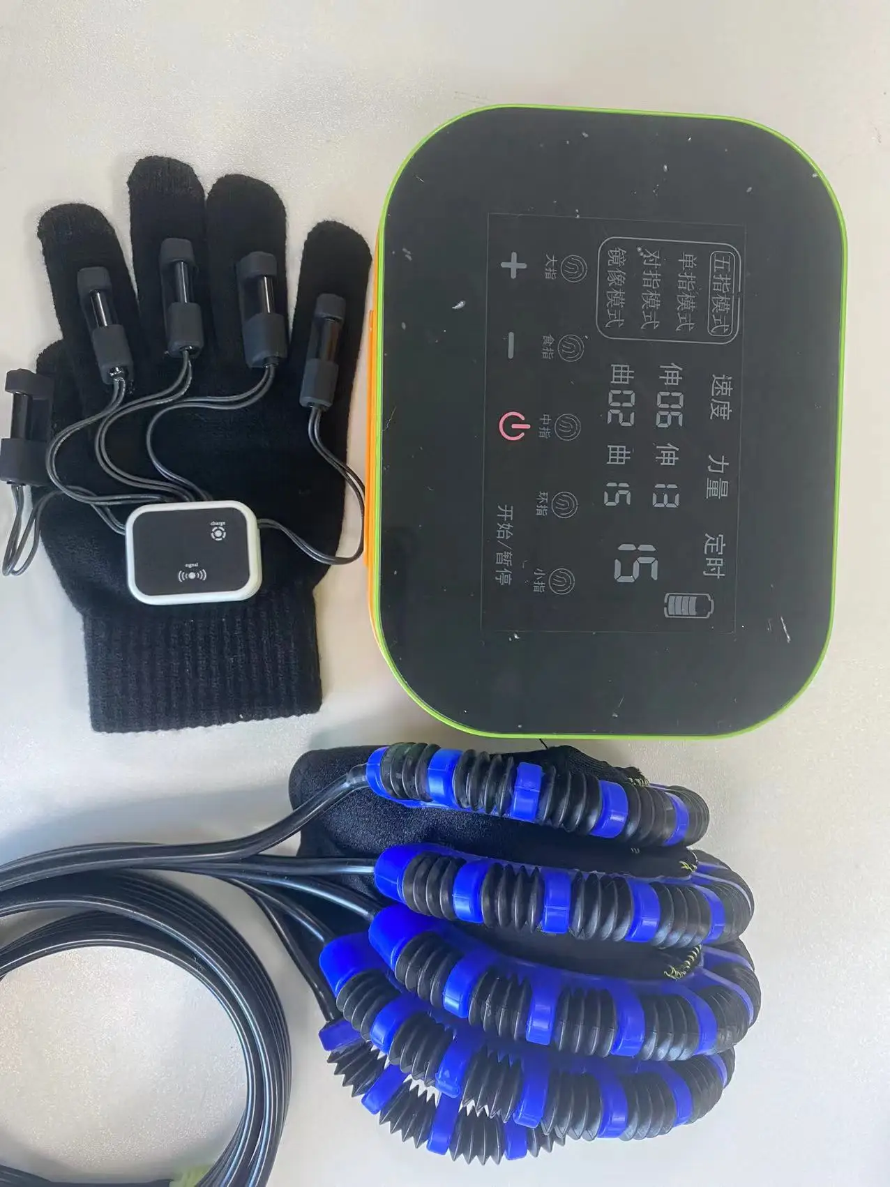 Rehabilitation Robot Hand Therapy Equipment Finger Stroke Exercise Recovery Hand Hemiplegia Training Rehabilitation Device