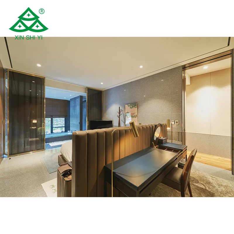 XSY- L101 Villa /apartment/vacation Hotel Furniture Suite Italian Style Lounge Suites Single Bed Popular and Famous