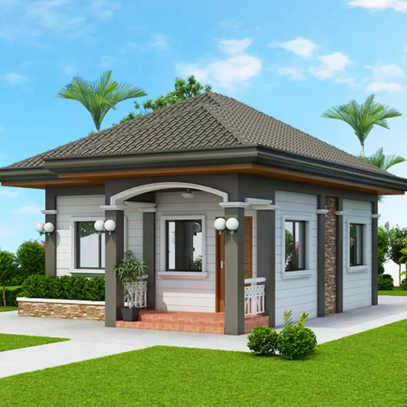 Luxury Profeb house Two Bedroom Prefabricated villa Building Steel Structure Prefab House