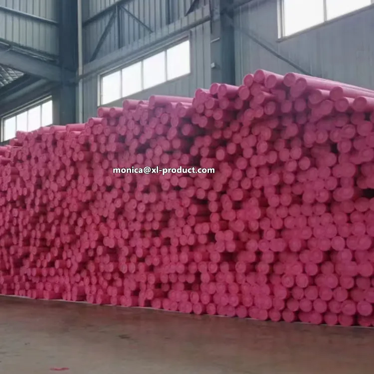 Manufacturer selling Pink color EPE foam roller