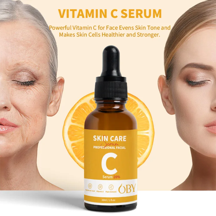 OBY Best Selling Vitamin C Serum For Face Whitening Brightening Vitamin C Serum Manufacturer Premium 20% Vitamin C Serum