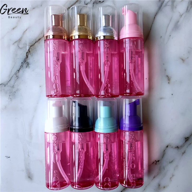 China manufacturer wholesale price eyelash bath rich lather mouse cleanser factory supply eyelash cleaner with cleaning brush