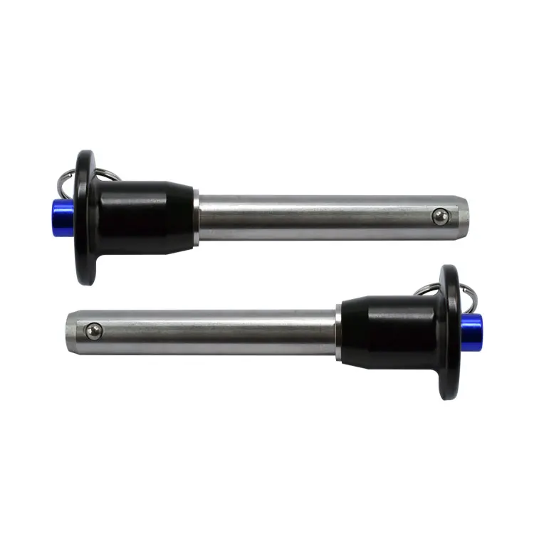 High Quality Adjustable Irregular Three Lobe Flower Head Stainless Steel Ball Locking Quick Release Pin