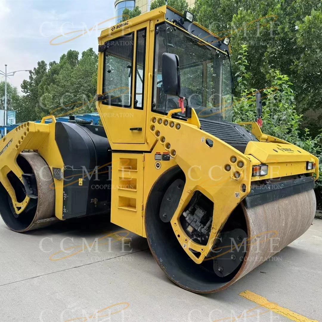 BOMAG 203 CHINA  USED ROAD ROLLER  2020  USED DOUBLE DRUM ROLLER  13TON USED ROLLER