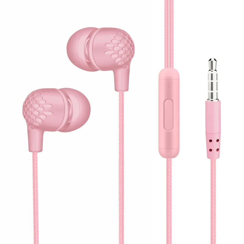 Cheap In-ear Colourful Mobile Music Professional Disposable Wired Earphones