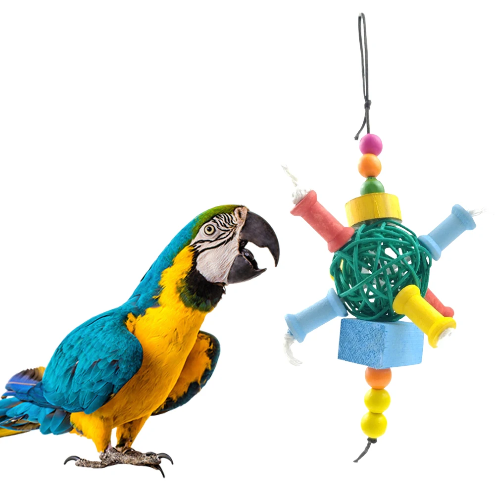 natural parrot chewing bird accessories toys,bird toys parrot,bird parrot toys chewing