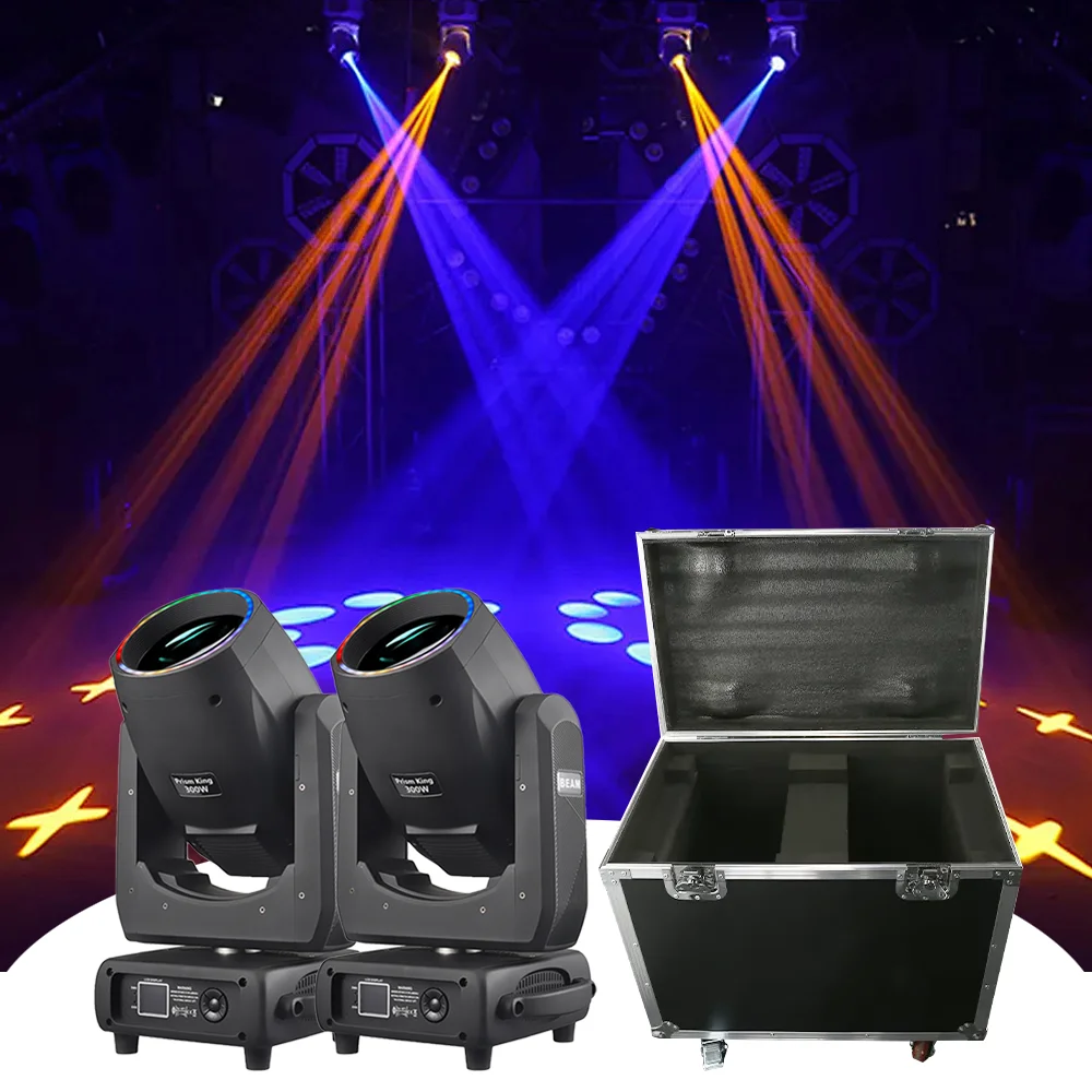 300W LED Moving head Lights aperture lens king sharpy beam13 Colors 14 Patterns Led Ring Prism King Stage Light