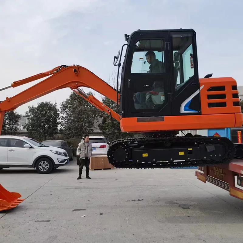 Free Shipping Chinese New 6 Ton Mini Excavator With Cheap Price Crawler Excavator