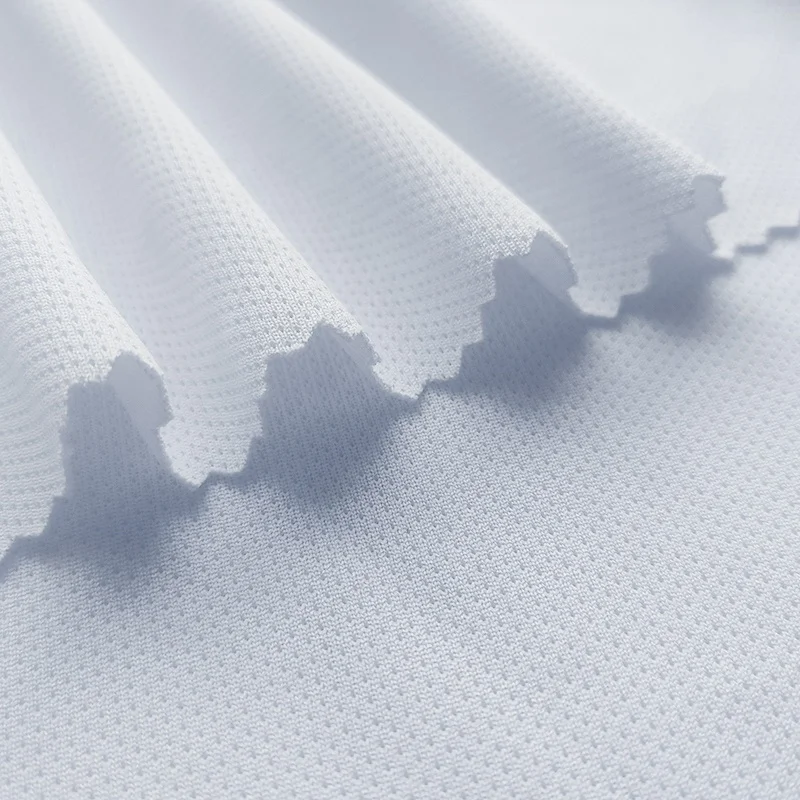 Customized Polyester UPF 50+ Cooling sports Wicking fabric for T-shirt sublimation cycling jersey