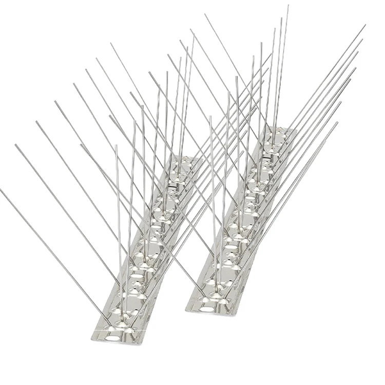 Environmentally friendly bird spikes scare birds away spikes stainless steel anti-pigeon spikes