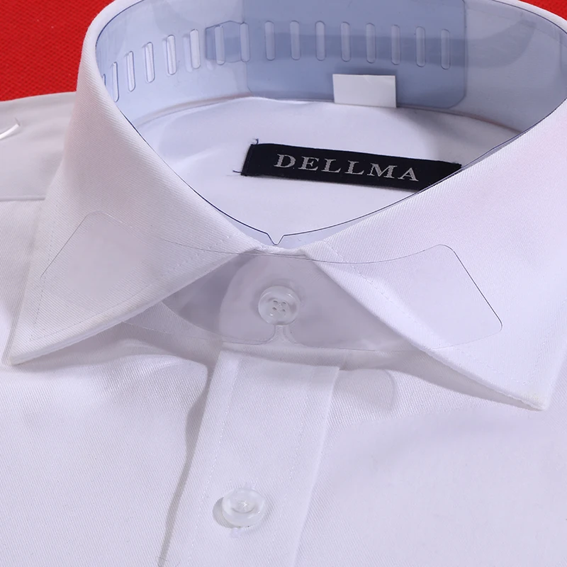 Factory wholesale custom transparent shirt collar stay plastic shirt packaging accessories