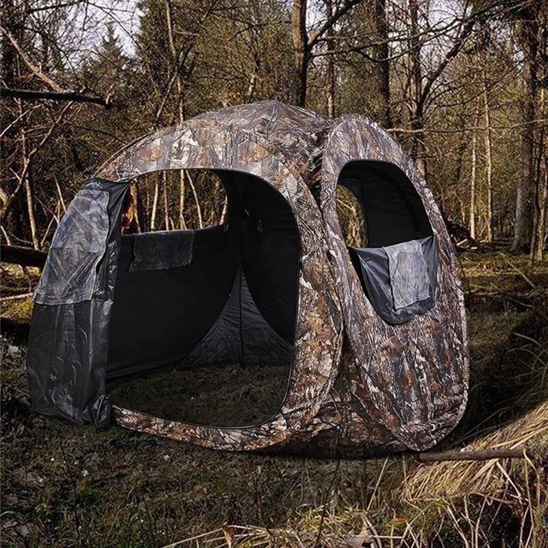 Custom Waterproof Outdoor Automatic Hiking Ultralight Safari Luxury Glamping Hunting Beach Portable Pop Up Camping Tent