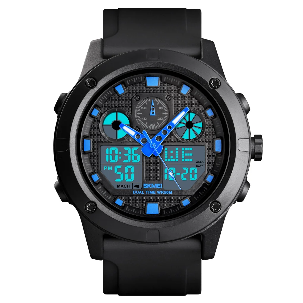 Skmei 1514 saat erkek dual time new products men sport digital watch
