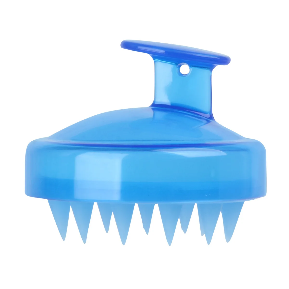 Hair Scalp Massager with Soft Silicone Bristles Scalp Scrubber for Dandruff Removal Wet Dry Scalp Shampoo Brush for Hair Growth